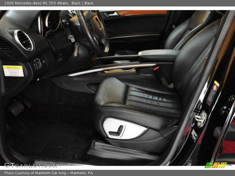 Black / Black 2006 Mercedes-Benz ML 350 4Matic