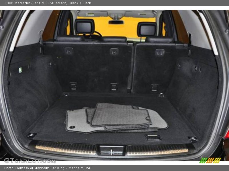 Black / Black 2006 Mercedes-Benz ML 350 4Matic