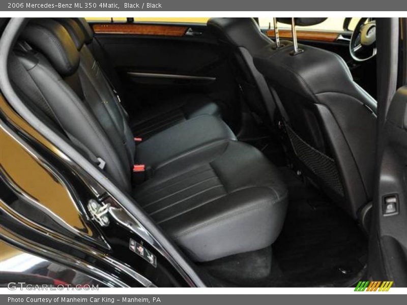 Black / Black 2006 Mercedes-Benz ML 350 4Matic