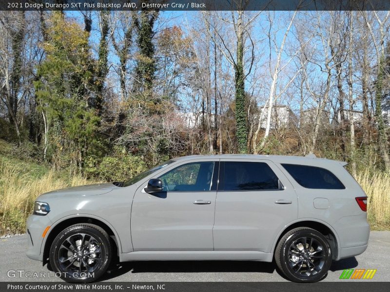  2021 Durango SXT Plus Blacktop AWD Destroyer Gray
