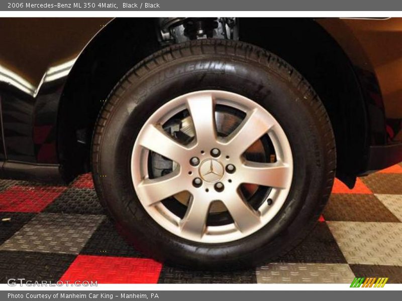 Black / Black 2006 Mercedes-Benz ML 350 4Matic