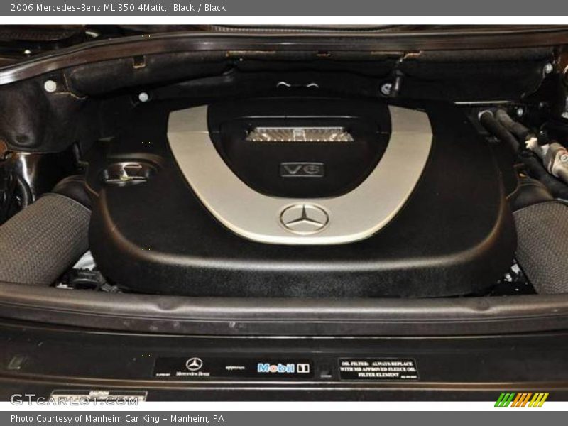 Black / Black 2006 Mercedes-Benz ML 350 4Matic