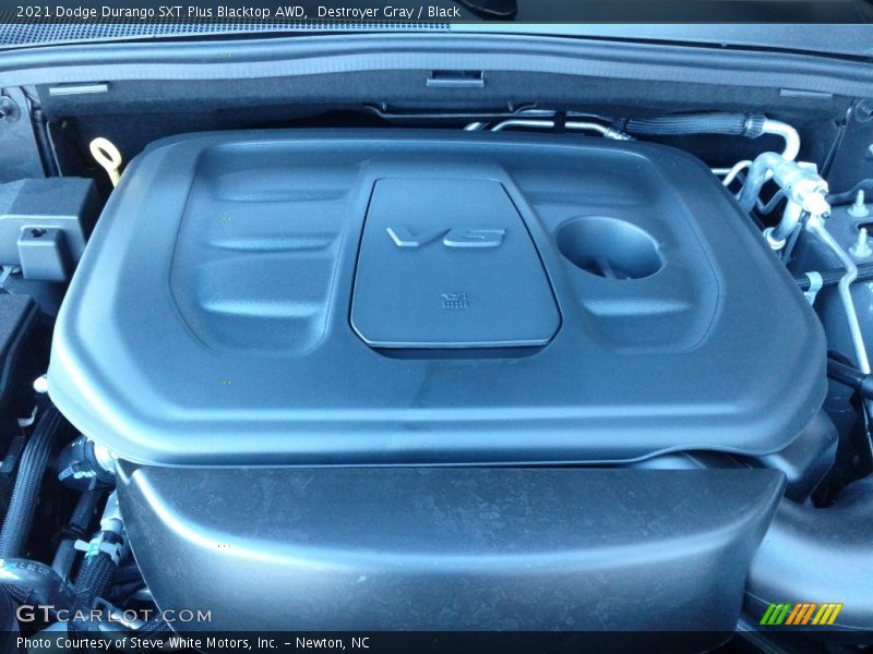 Destroyer Gray / Black 2021 Dodge Durango SXT Plus Blacktop AWD