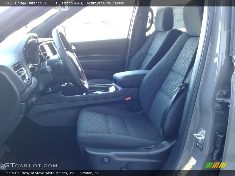 Destroyer Gray / Black 2021 Dodge Durango SXT Plus Blacktop AWD