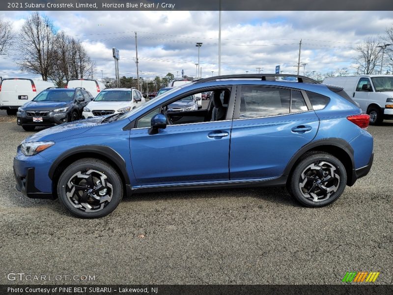 Horizon Blue Pearl / Gray 2021 Subaru Crosstrek Limited