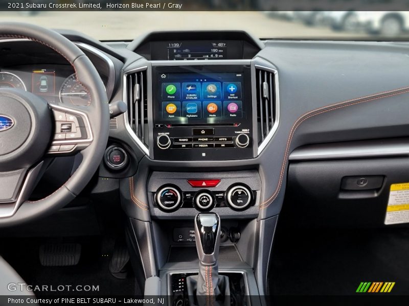Horizon Blue Pearl / Gray 2021 Subaru Crosstrek Limited