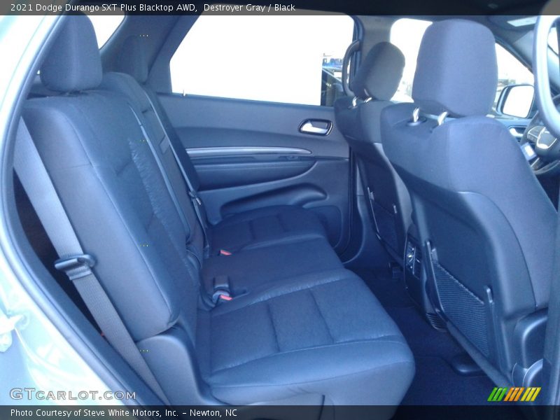 Rear Seat of 2021 Durango SXT Plus Blacktop AWD