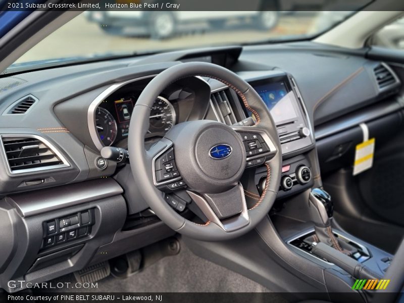 Horizon Blue Pearl / Gray 2021 Subaru Crosstrek Limited