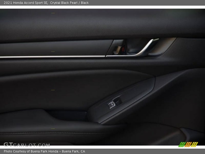 Crystal Black Pearl / Black 2021 Honda Accord Sport SE