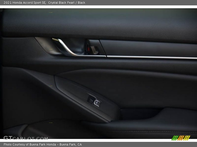 Crystal Black Pearl / Black 2021 Honda Accord Sport SE