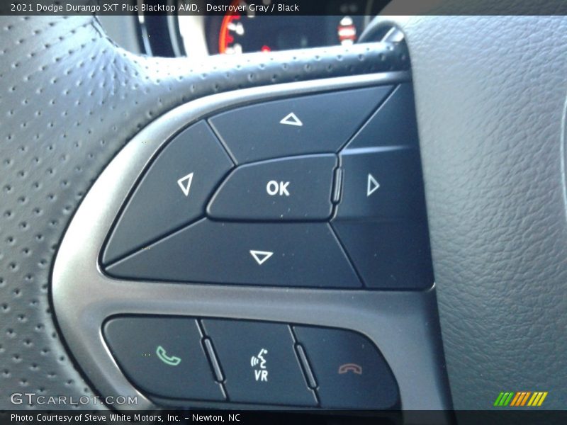  2021 Durango SXT Plus Blacktop AWD Steering Wheel