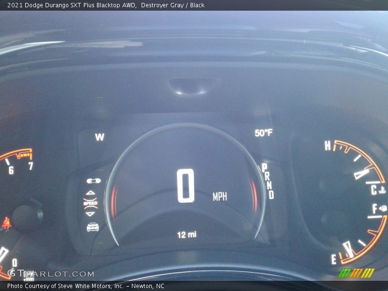 Destroyer Gray / Black 2021 Dodge Durango SXT Plus Blacktop AWD