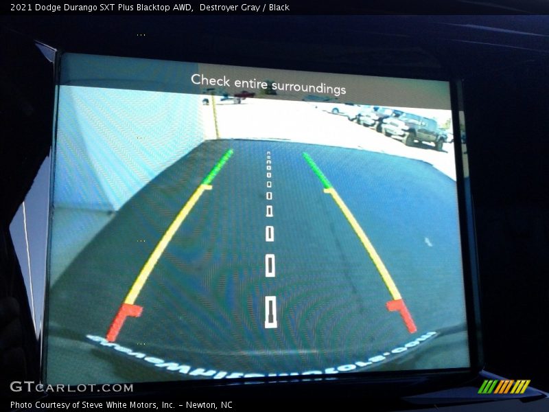 Destroyer Gray / Black 2021 Dodge Durango SXT Plus Blacktop AWD