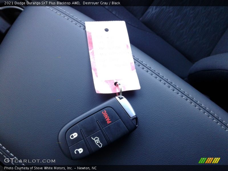 Destroyer Gray / Black 2021 Dodge Durango SXT Plus Blacktop AWD