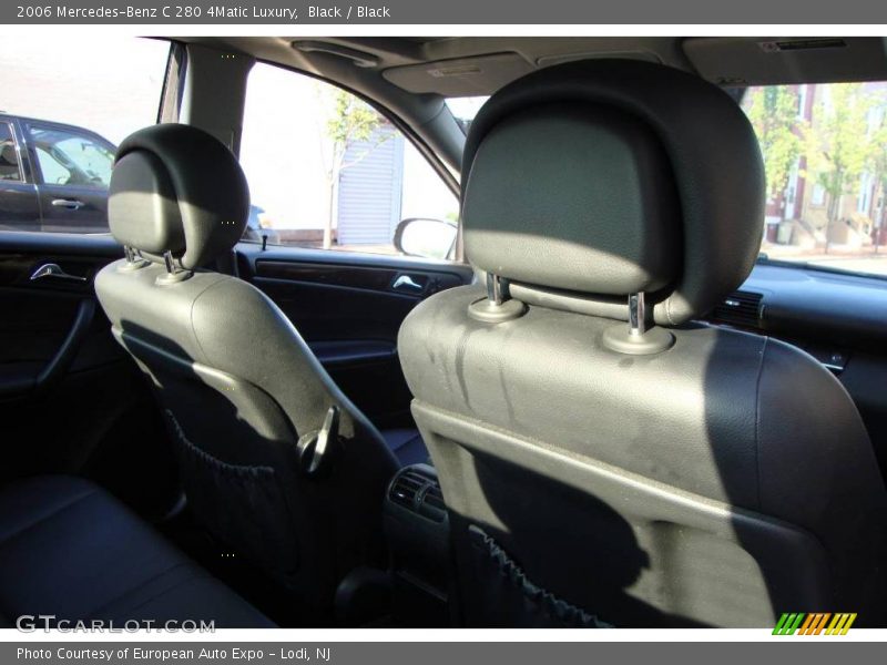 Black / Black 2006 Mercedes-Benz C 280 4Matic Luxury