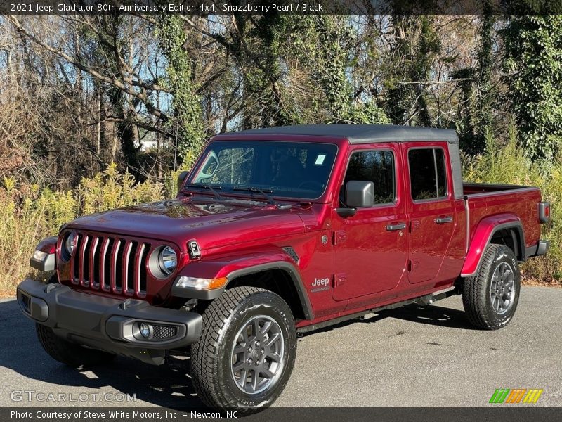 Snazzberry Pearl / Black 2021 Jeep Gladiator 80th Anniversary Edition 4x4