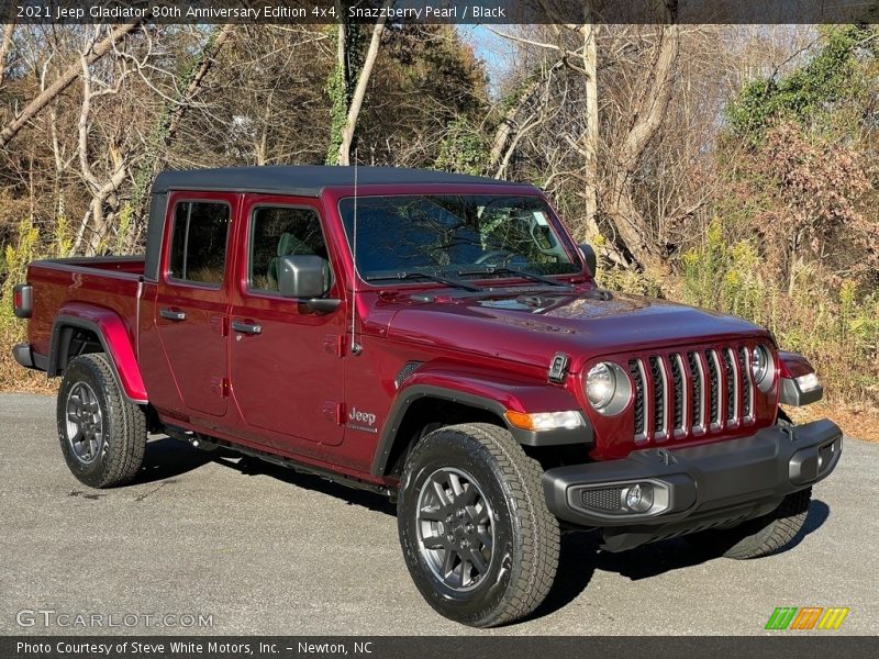 Front 3/4 View of 2021 Gladiator 80th Anniversary Edition 4x4