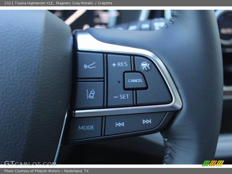 Magnetic Gray Metallic / Graphite 2021 Toyota Highlander XLE