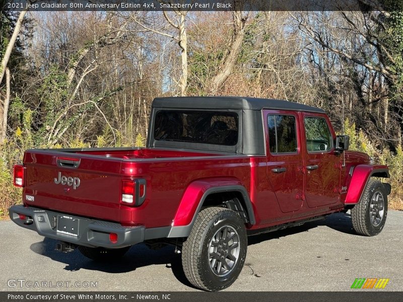 Snazzberry Pearl / Black 2021 Jeep Gladiator 80th Anniversary Edition 4x4