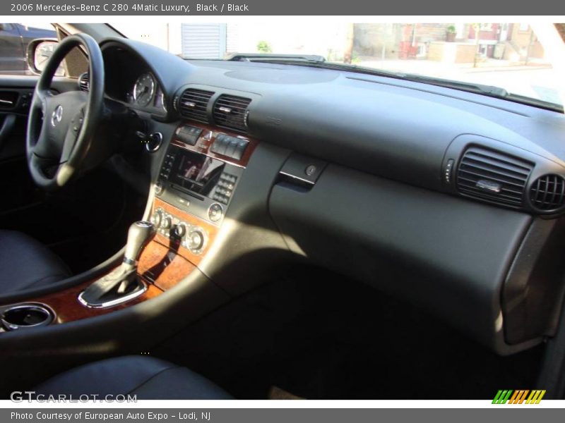 Black / Black 2006 Mercedes-Benz C 280 4Matic Luxury