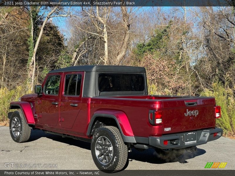 Snazzberry Pearl / Black 2021 Jeep Gladiator 80th Anniversary Edition 4x4