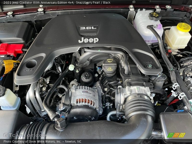  2021 Gladiator 80th Anniversary Edition 4x4 Engine - 3.6 Liter DOHC 24-Valve VVT V6