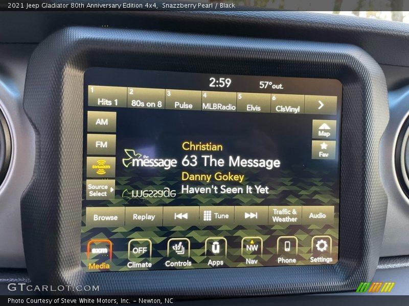 Snazzberry Pearl / Black 2021 Jeep Gladiator 80th Anniversary Edition 4x4