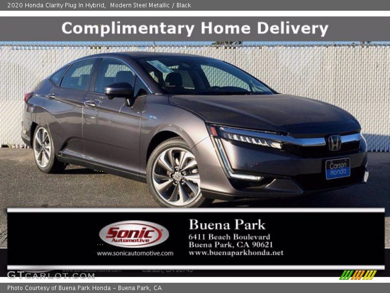 Modern Steel Metallic / Black 2020 Honda Clarity Plug In Hybrid