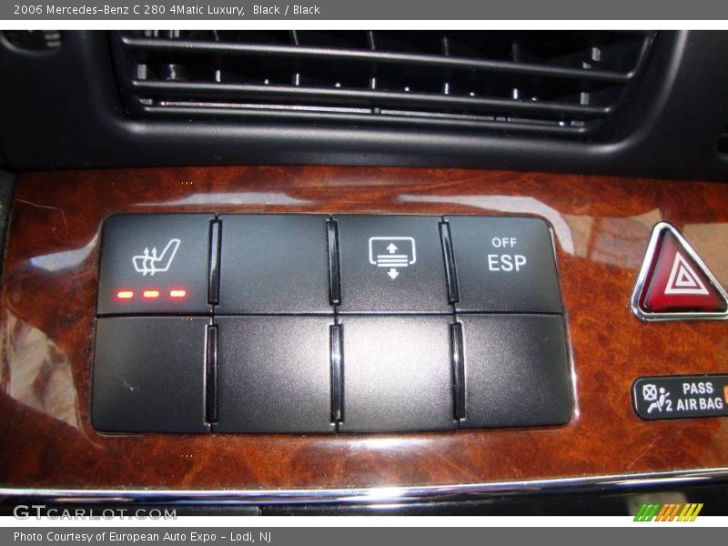 Black / Black 2006 Mercedes-Benz C 280 4Matic Luxury