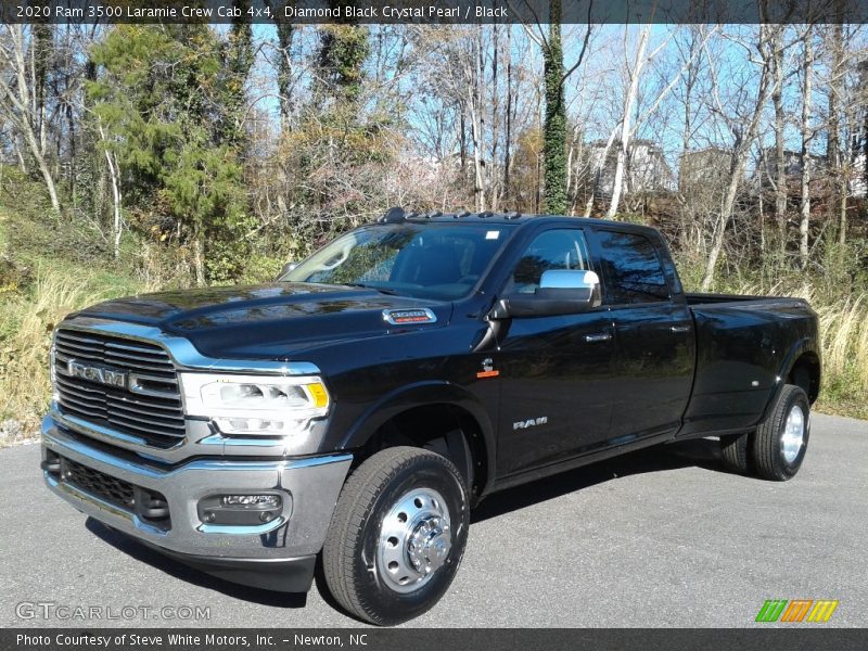 Diamond Black Crystal Pearl / Black 2020 Ram 3500 Laramie Crew Cab 4x4