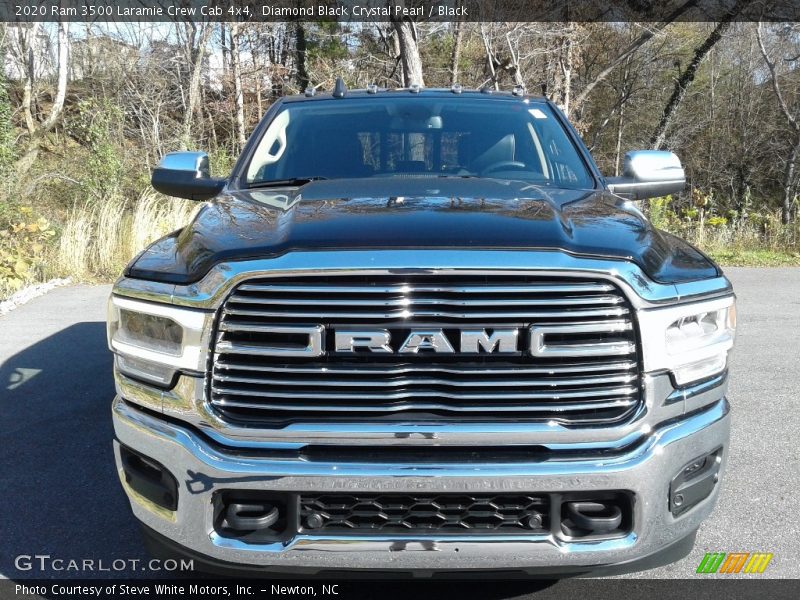 Diamond Black Crystal Pearl / Black 2020 Ram 3500 Laramie Crew Cab 4x4