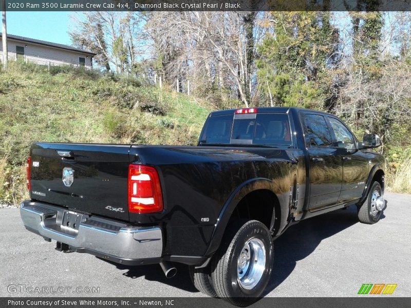 Diamond Black Crystal Pearl / Black 2020 Ram 3500 Laramie Crew Cab 4x4