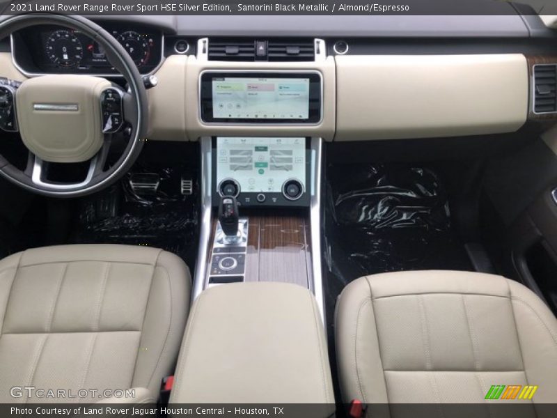 Dashboard of 2021 Range Rover Sport HSE Silver Edition