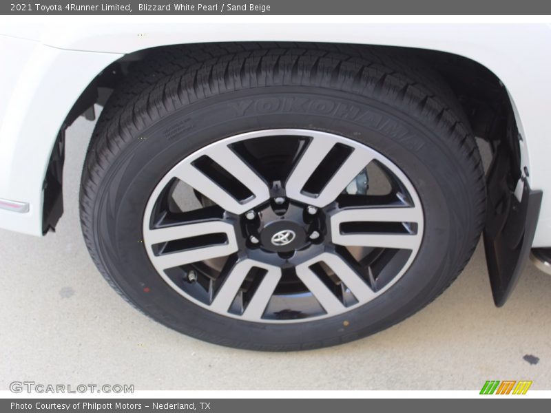 Blizzard White Pearl / Sand Beige 2021 Toyota 4Runner Limited