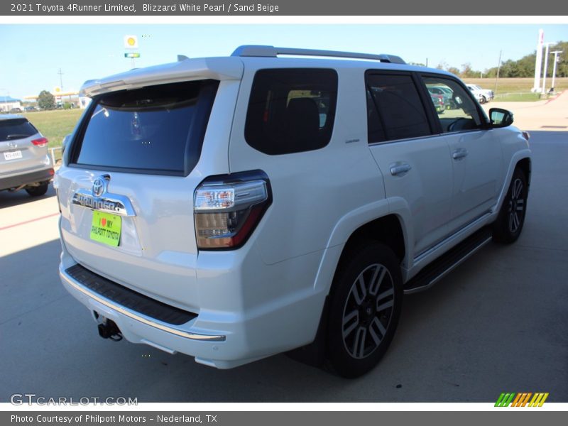 Blizzard White Pearl / Sand Beige 2021 Toyota 4Runner Limited