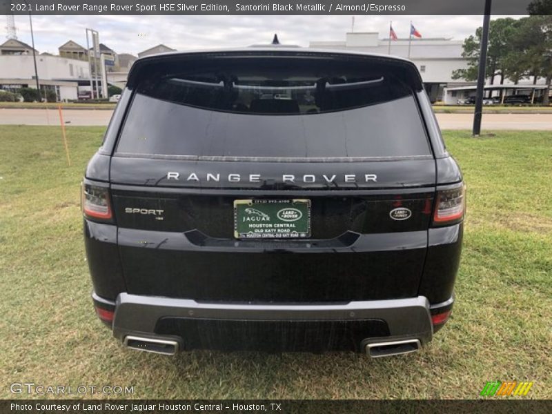 Santorini Black Metallic / Almond/Espresso 2021 Land Rover Range Rover Sport HSE Silver Edition
