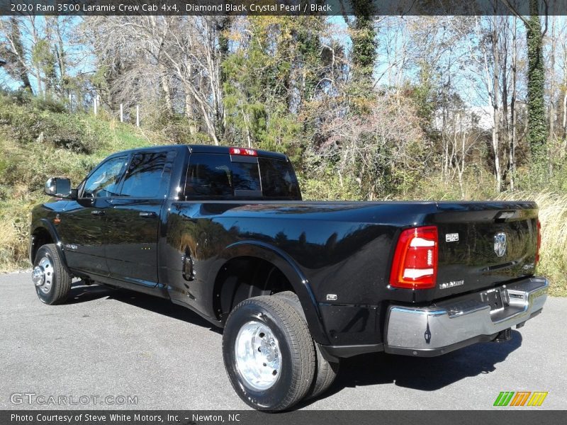 Diamond Black Crystal Pearl / Black 2020 Ram 3500 Laramie Crew Cab 4x4
