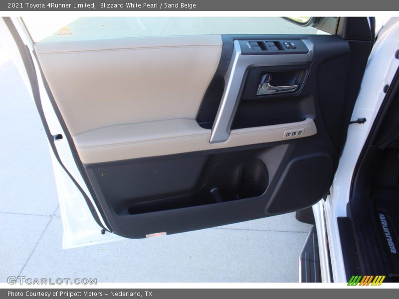 Blizzard White Pearl / Sand Beige 2021 Toyota 4Runner Limited