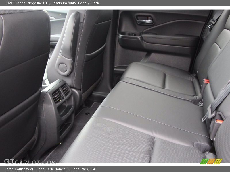 Platinum White Pearl / Black 2020 Honda Ridgeline RTL