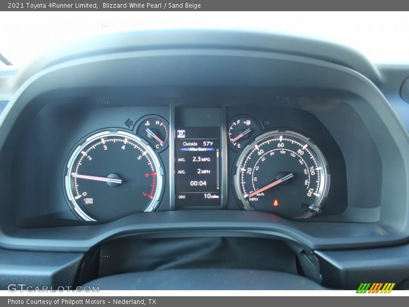 Blizzard White Pearl / Sand Beige 2021 Toyota 4Runner Limited