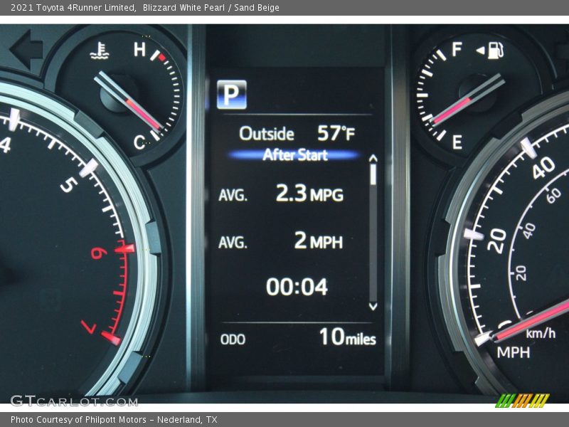 Blizzard White Pearl / Sand Beige 2021 Toyota 4Runner Limited