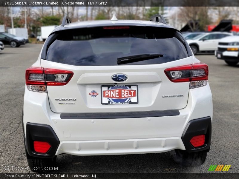 Crystal White Pearl / Gray 2021 Subaru Crosstrek Limited
