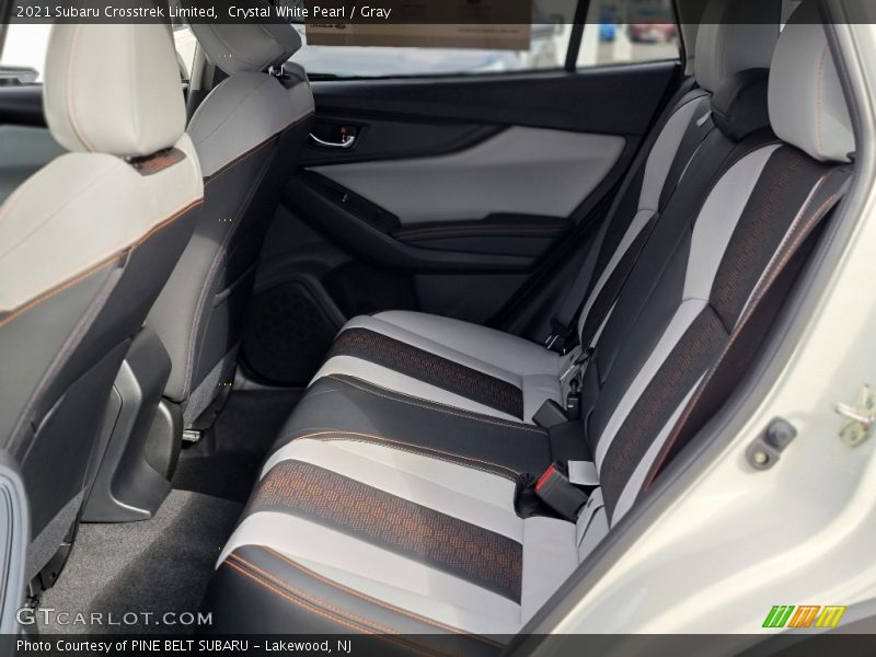 Crystal White Pearl / Gray 2021 Subaru Crosstrek Limited