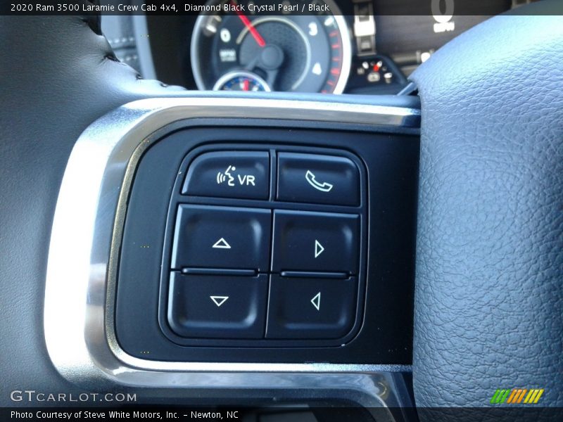 Diamond Black Crystal Pearl / Black 2020 Ram 3500 Laramie Crew Cab 4x4