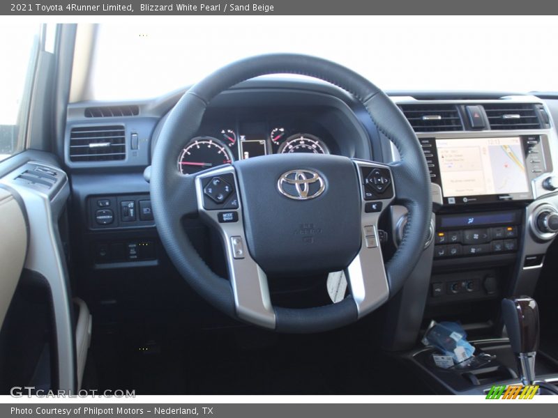 Blizzard White Pearl / Sand Beige 2021 Toyota 4Runner Limited