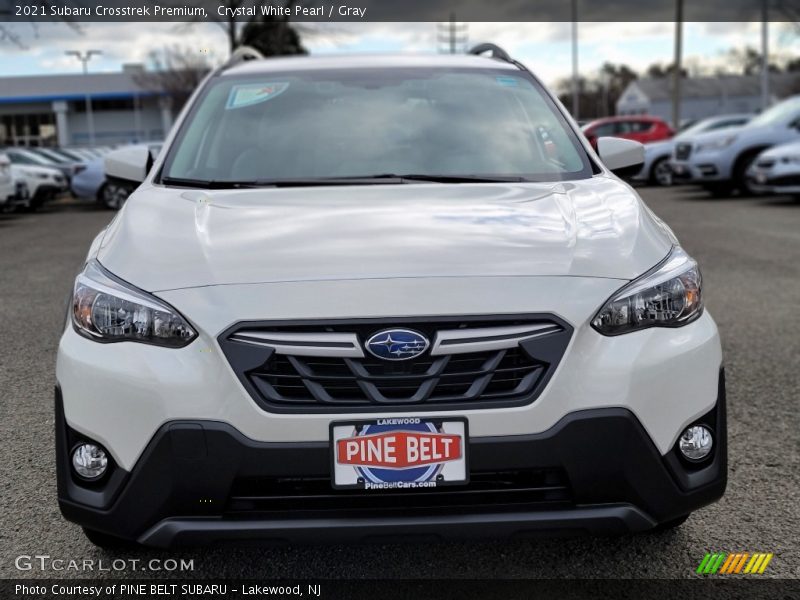 Crystal White Pearl / Gray 2021 Subaru Crosstrek Premium