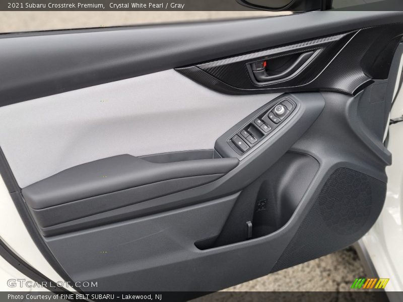 Crystal White Pearl / Gray 2021 Subaru Crosstrek Premium
