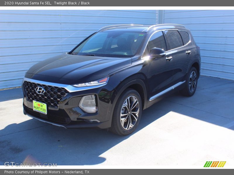 Twilight Black / Black 2020 Hyundai Santa Fe SEL