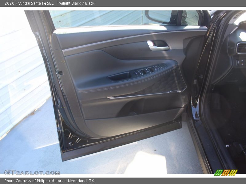 Twilight Black / Black 2020 Hyundai Santa Fe SEL