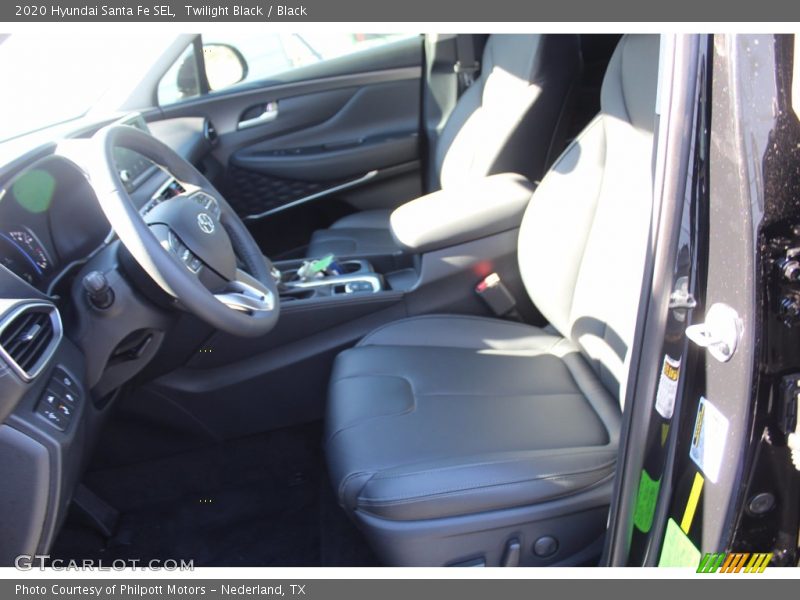 Twilight Black / Black 2020 Hyundai Santa Fe SEL